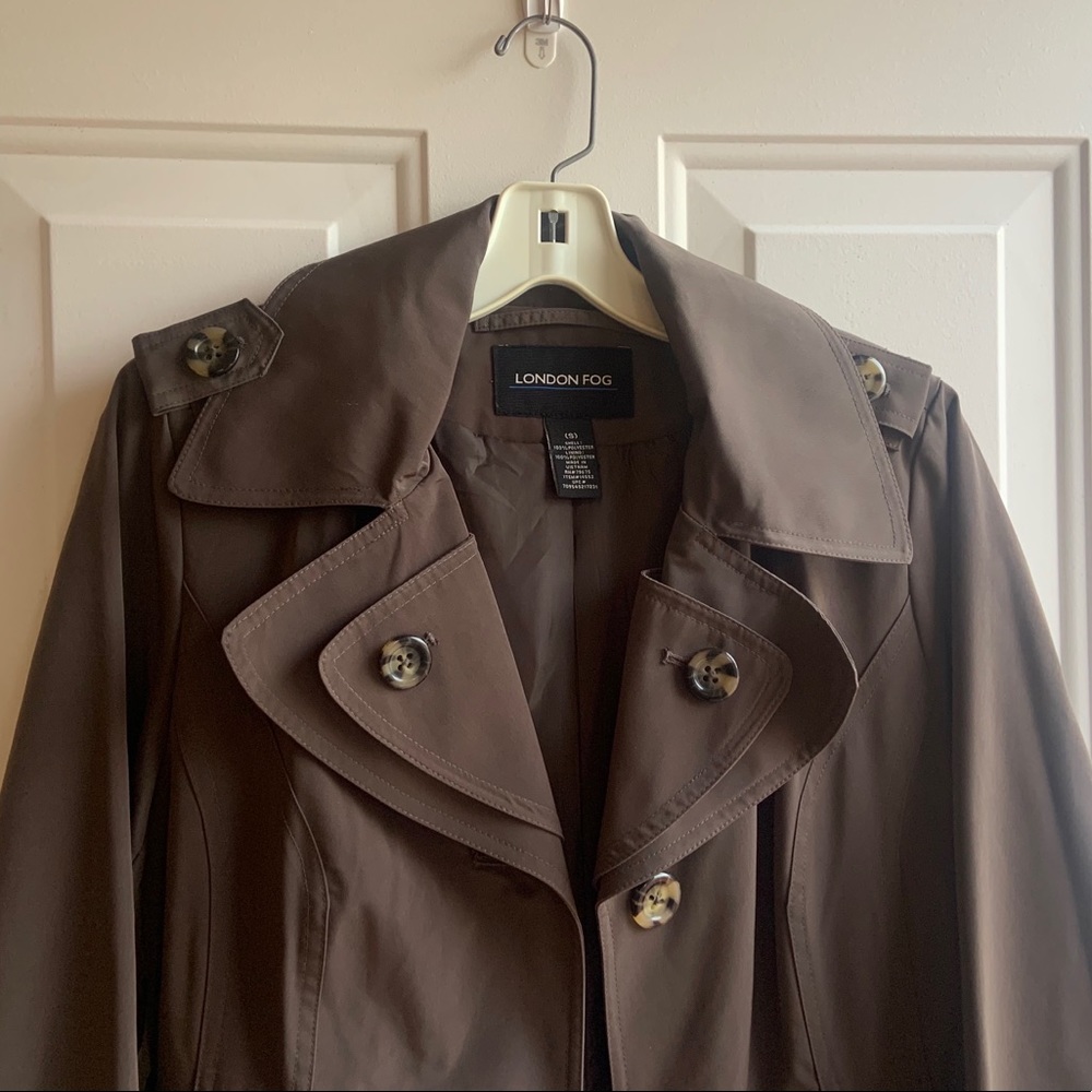 London Fog rain trench jacket